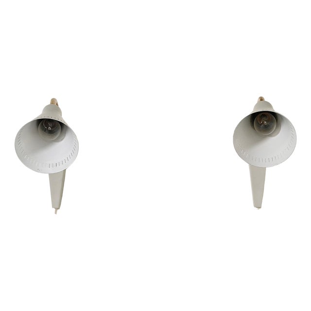 Wall Lights from Möllers Armatur Eskilstuna, 1950s, Set of 2 For Sale