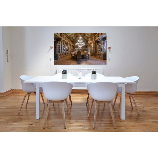 Paper Red Cross Library in Lisbon, Portugal 40x60 For Sale - Image 7 of 7