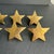 Vintage Brass Star Napkin Ring Holder Set of 8 Holiday Entertaining For Sale - Image 6 of 10