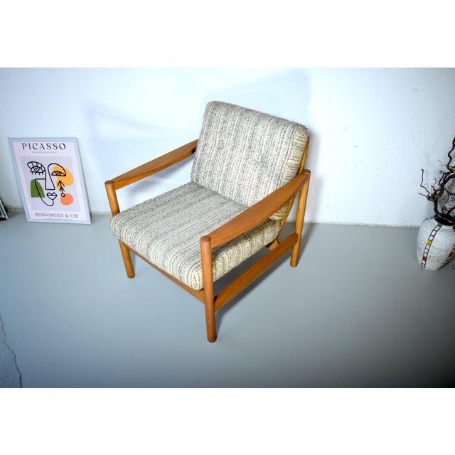 1960s Vintage Lounge Chair from Walter Knoll, 1960s For Sale - Image 5 of 11