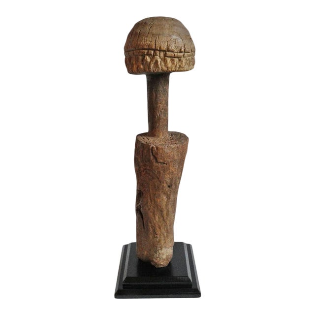Antique African Dogon Property Post Marker For Sale