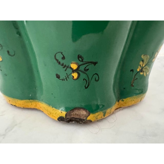Antique Italian Majolica Vase For Sale - Image 10 of 11