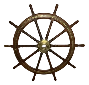 Ships Wheel that is Six Feet Round