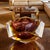 1960s Gorgeous amber and yellow ashtray or catchall by Flavio Poli for Seguso in Murano sommerso glass. Made in Italy. So...