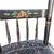 Victorian Set of 4 1800s Hand-Painted Panel-Back Windsor Chairs For Sale - Image 3 of 10