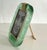 Mid-Century Modern Italian Murano Twist Glass Picture Frame in Green, 1990s For Sale - Image 3 of 11