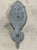 Mid 19th Century Antique Ornate Victorian Sconce Plate Base Part Single Arm For Sale - Image 5 of 6