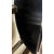 Lillian August Attributed Distressed Mirrored Demilune Console Table For Sale In Boston - Image 6 of 10