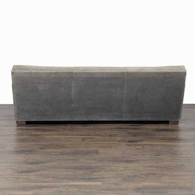 2010s Room & Board 3-Seat Gray Sofa For Sale - Image 5 of 10