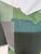 Transitional Peter Dunham "Collage" in Green/Gray 22" Pillows-a Pair For Sale - Image 3 of 3