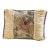Abc Carpet & Home Vintage Tapestry Velvet Rose Pillow - 20" X 13" For Sale