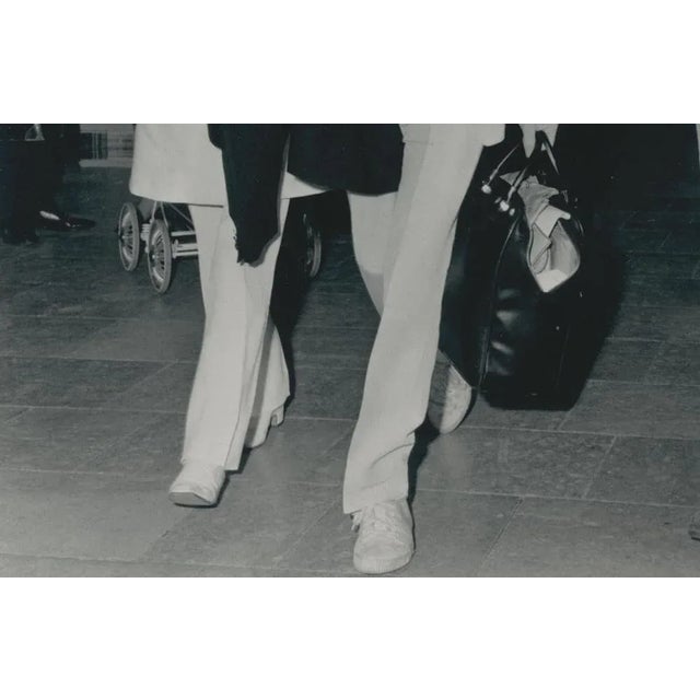 John Lennon and Yoko Ono, 1970s, Black and White Photograph For Sale - Image 3 of 5