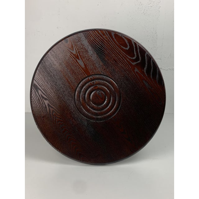 Charles Dudouyt Modern Bobbin Wood Turned Side Table by Charles Dudouyt For Sale - Image 4 of 14