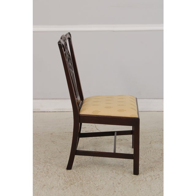Set of 6 Stickley Mahogany Dining Chairs For Sale In Philadelphia - Image 6 of 18