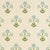 SAMPLE - Schumacher Saranda Flower Sisal Wallpaper In Sky For Sale