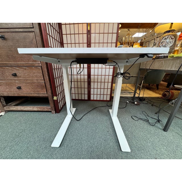 2010s Fully for Herman Miller Standing Desk, White For Sale - Image 5 of 12