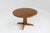 Brown Vintage Danish Round Extendable Dining Table, 1960s For Sale - Image 8 of 8