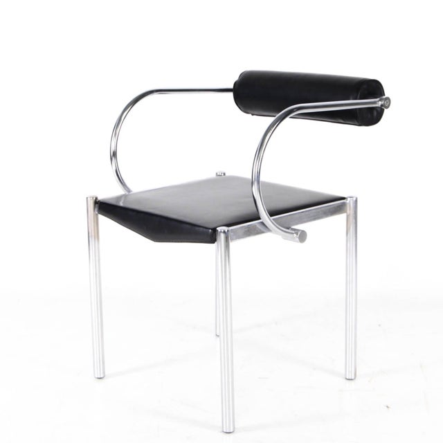 Mid-Century Modern Vintage Italian Chairs, 1970s, Set of 6 For Sale - Image 3 of 16