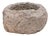 Antique Chinese Raw Stone Basin, 19th Century For Sale