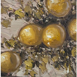 Lemon Tree Oil Painting by Vivek Mandalia For Sale