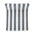 Serienna 24.5 in. Seat Height Rectangular Rattan Low Back Counter Stool, White/Navy Stripe/ Natural Rattan Frame For Sale - Image 9 of 11