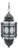 Handmade Iron Lantern With Aged Bronze Finish & Frosted Glass For Sale