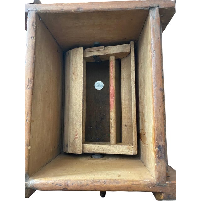 American The Blanchard Butter Churn Stand C. 1800s For Sale - Image 3 of 8