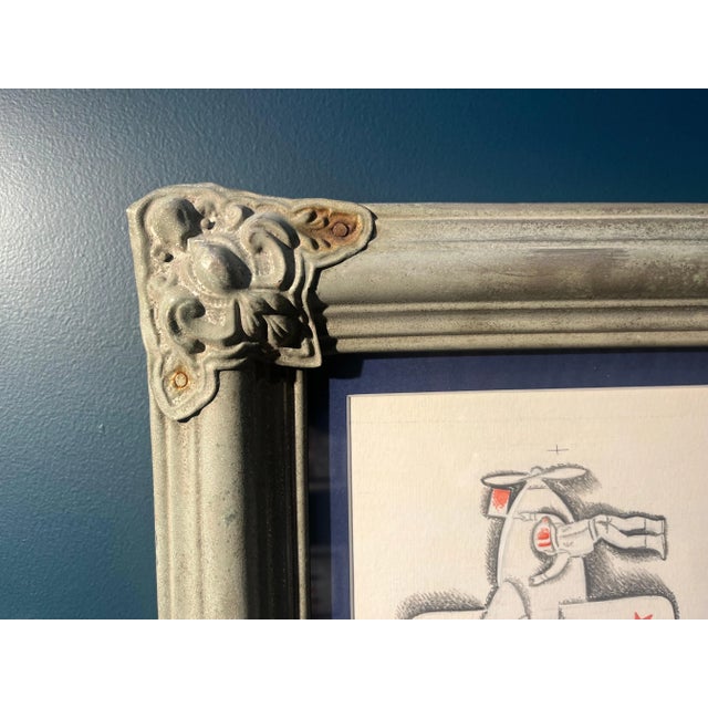 Marina Yevgenyevna Uspenskaya, Little Pilots, Gouache and Ink, 1982 For Sale - Image 6 of 7