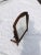 French Country Vintage Solid Maple Shaving Mirror For Sale - Image 3 of 6