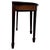 Antique 19th Century Mahogany Demi-Lune Side Table For Sale - Image 4 of 8