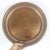 Early 20th Century Vintage Copper Drinks Tray With Embossed Floral Pattern Pierced Sides and Rope Edge Detail Heavy Patina For Sale - Image 5 of 8