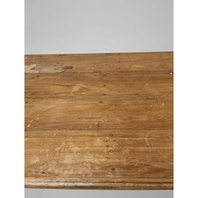 American Primitive 8ft Long Sideboard 19th Century For Sale - Image 4 of 7