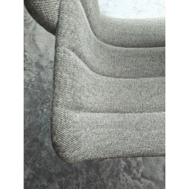 Pair of Bludot of Racer Counter Stools in Marine Tait For Sale - Image 9 of 10