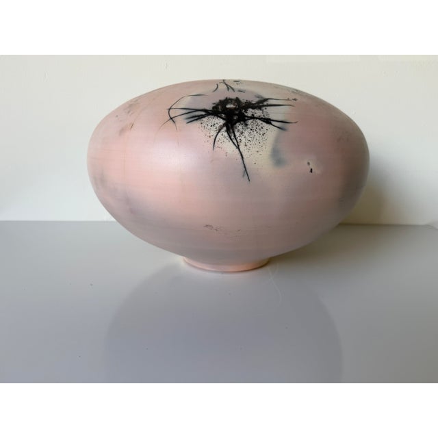 Large- 1986 Richard Mahaffey Abstract Sculptural Studio Pottery Vase – Signed For Sale - Image 4 of 12