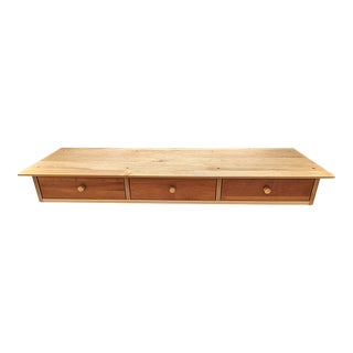 Copeland Cherry and Maple Dresser Accessory Case - Sarah Collection For Sale