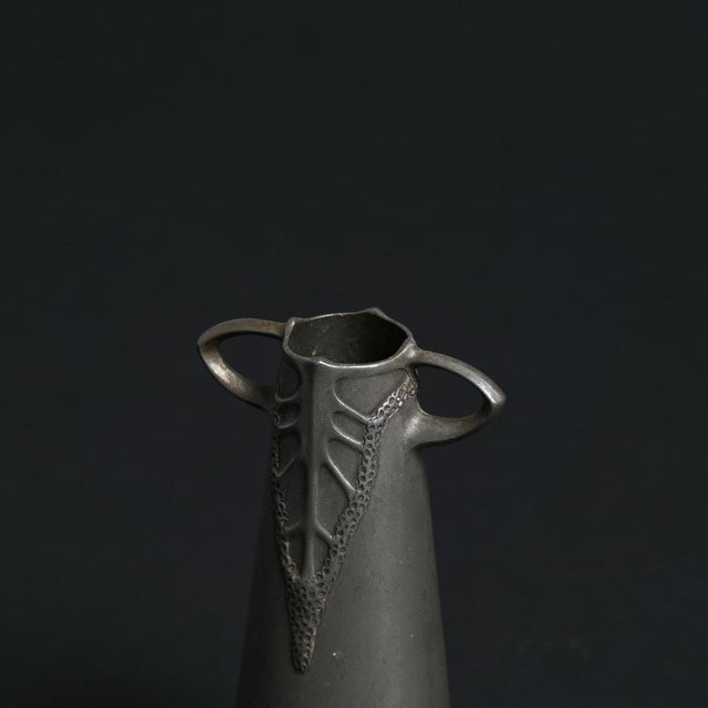 Tin Urania Vase by Friedrich Adler, 1890s For Sale - Image 9 of 11