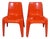 Set of B1171 Stacking Chairs by Helmut Bätzner for Bofinger, 1970s For Sale