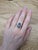 This stunning 3.4-carat aquamarine ring features a beautiful, vibrant gemstone set in 14k solid gold, complemented by...