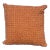 Vintage Williams Sonoma Home Cane Woven Leather Pillow – Discontinued 20” Square Luxe Décor For Sale