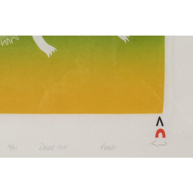 Pudlo Pudlat, Winter Dream, 1989 For Sale - Image 10 of 12