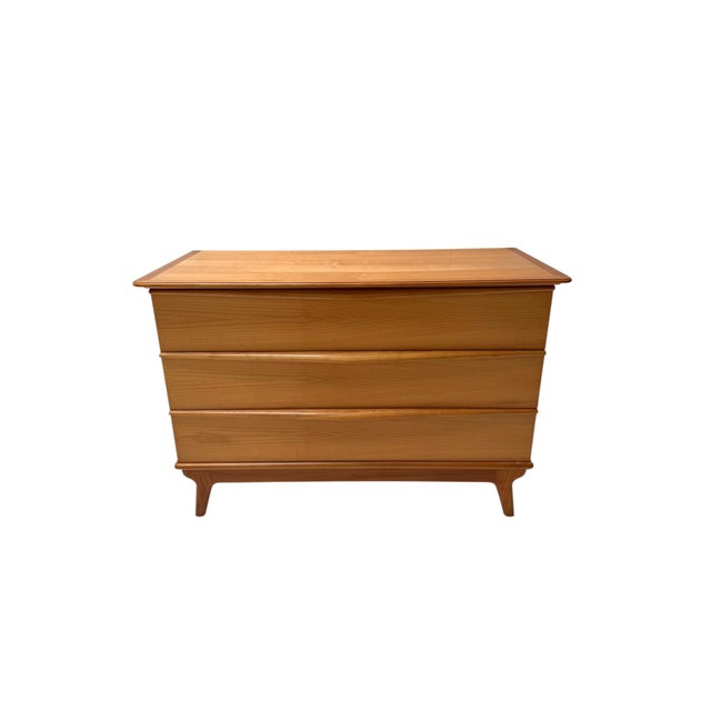 Stunning and elegantl Mid-Century Modern commode or chests of drawers. Striking Belgium design from the 1970s. Solid...