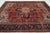 Handmade Heriz Wool Rug in Red With Rosette Motif For Sale In New York - Image 6 of 7