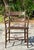 Wood Vintage Regency Trellis Cane Chair For Sale - Image 7 of 12