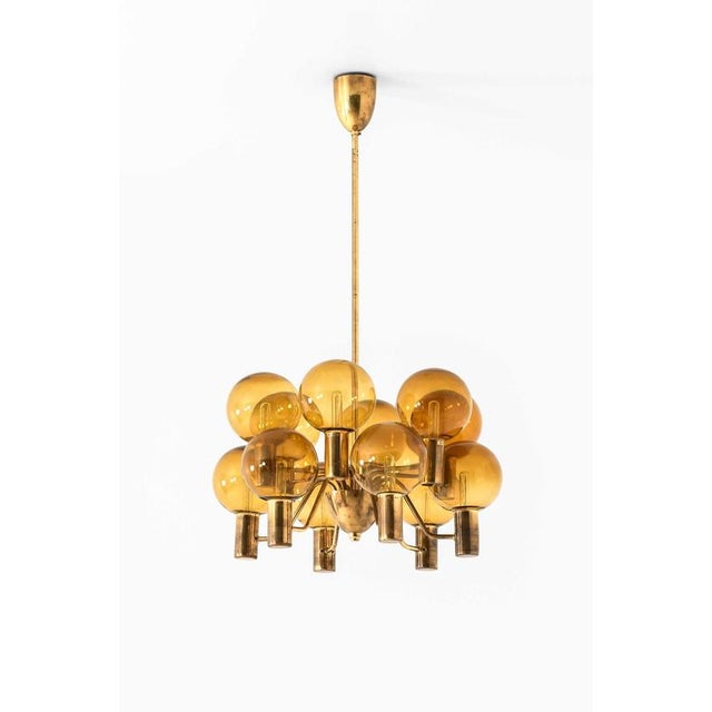 The ceiling lamp model t372/12 patricia, designed by hans-agne jakobsson and produced by hans-agne jakobsson ab in...