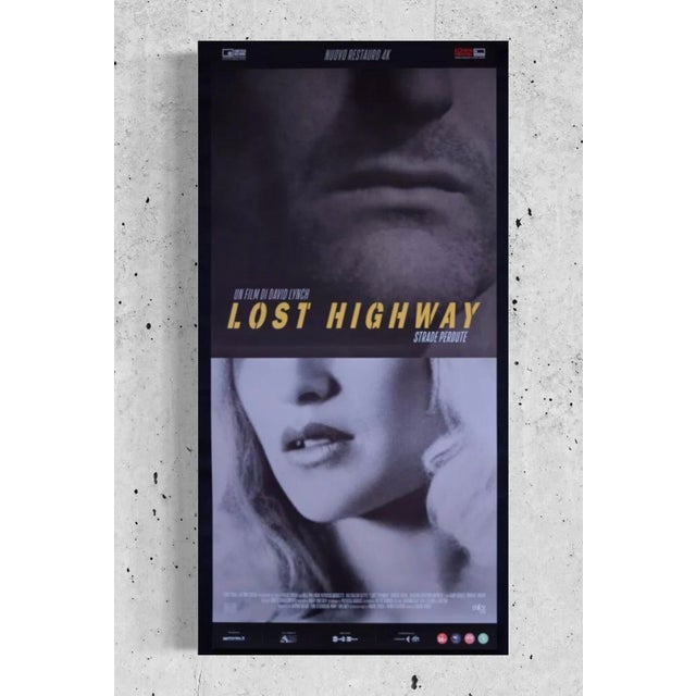 LOST HIGHWAY Original B69 Poster David Lynch Bill Pullman Patricia Arquette R2000’s digital restoration edition Measures...