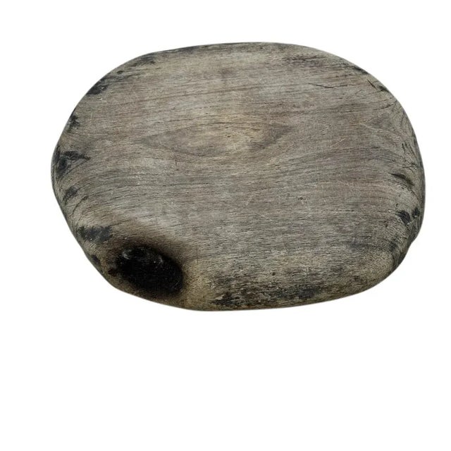 Late 20th Century Vintage Indian Chapati Board For Sale - Image 5 of 5