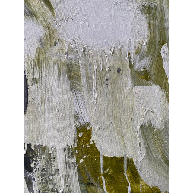 An original abstract acrylic on canvas painting by contemporary Abstract Expressionist artist Robbie Kemper (Cincinnati;...