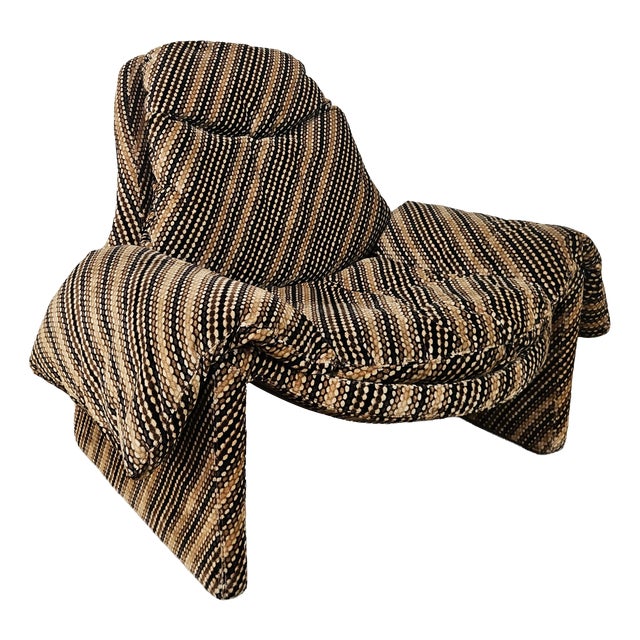 P60 Proposals Armchair by Vittorio Introini for Saporiti, 1970 For Sale