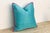 Traditional Neelam Blue Dotted Ahir Handloom Pillow For Sale - Image 3 of 6