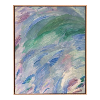 "Juno," Abstract Painting in Frame - 30" X 40" For Sale